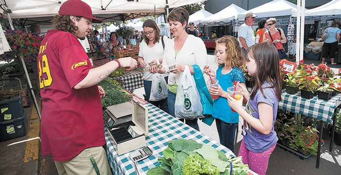 Farmers market season is officially open. discover why locally grown foods are so popular.