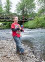 Marcus Larson/News-Register
Grayson Goings and his mother, Courtney, enjoy a day of fishing at Willamina Creek in Blackwell Park. Several of the county parks have water access. Marcus Larson/News-Register
Grayson Goings and his mother, Courtney, enjoy a day of fishing at Willamina Creek in Blackwell Park. Several of the county parks have water access.